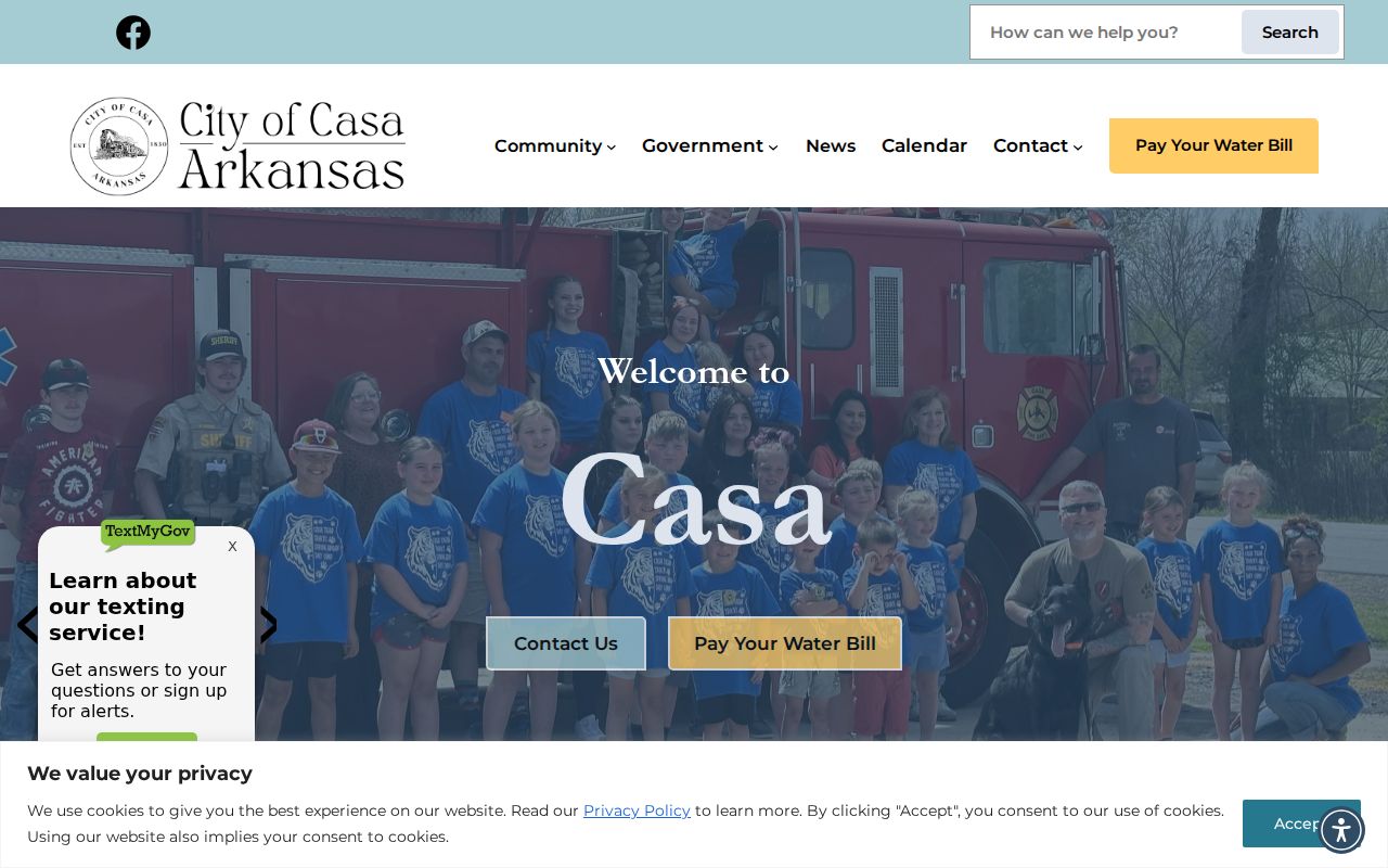 Casa official local government site within Perry County